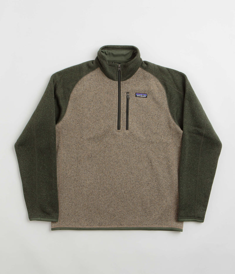 Patagonia Better Sweater 1/4 Zip Sweatshirt in Seabird Grey