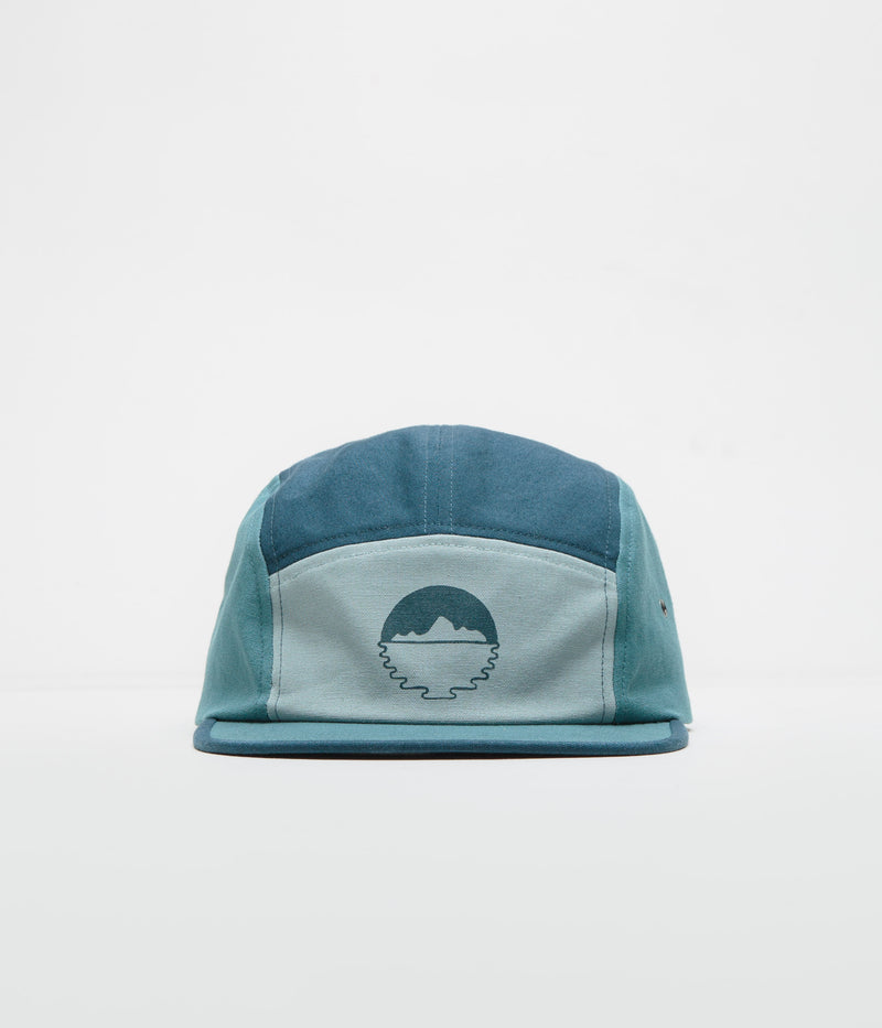 Patagonia Graphic Maclure Cap in Forgotten Island: Wetland Blue