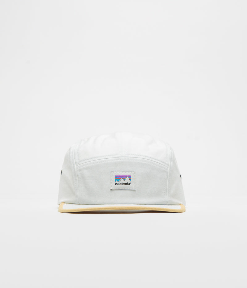 Patagonia Graphic Maclure Cap in Shop Sticker: Birch White