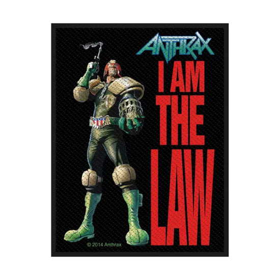 Patch - Anthrax - I Am The Law