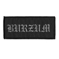 Patch - Burzum - Silver Logo