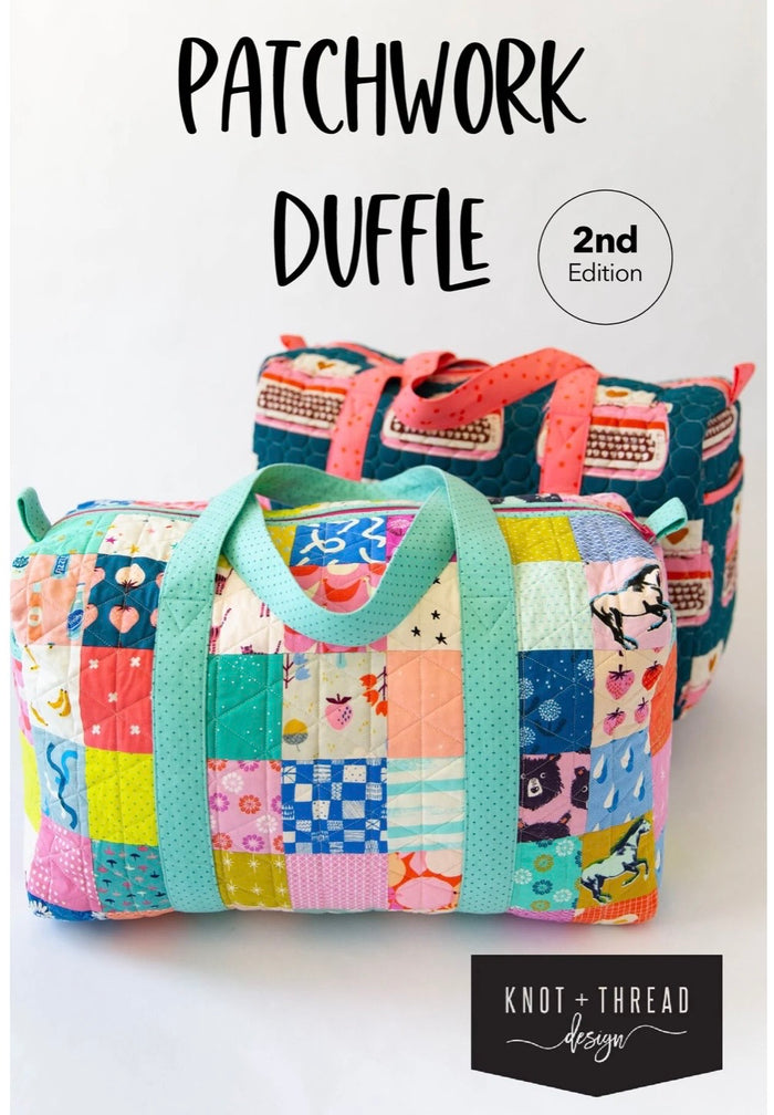 Patchwork Duffle Paper  Pattern|| Knot + Thread