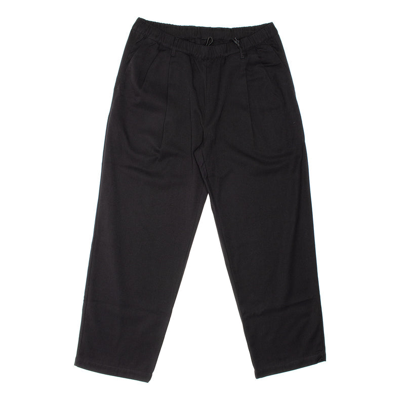 Dime | Pleated Twill Pants  Color : Black