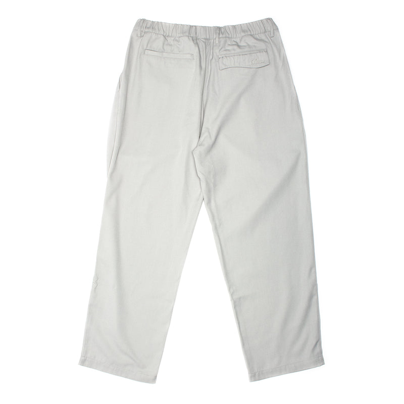Dime | Pleated Twill Pants  Color : Light Grey