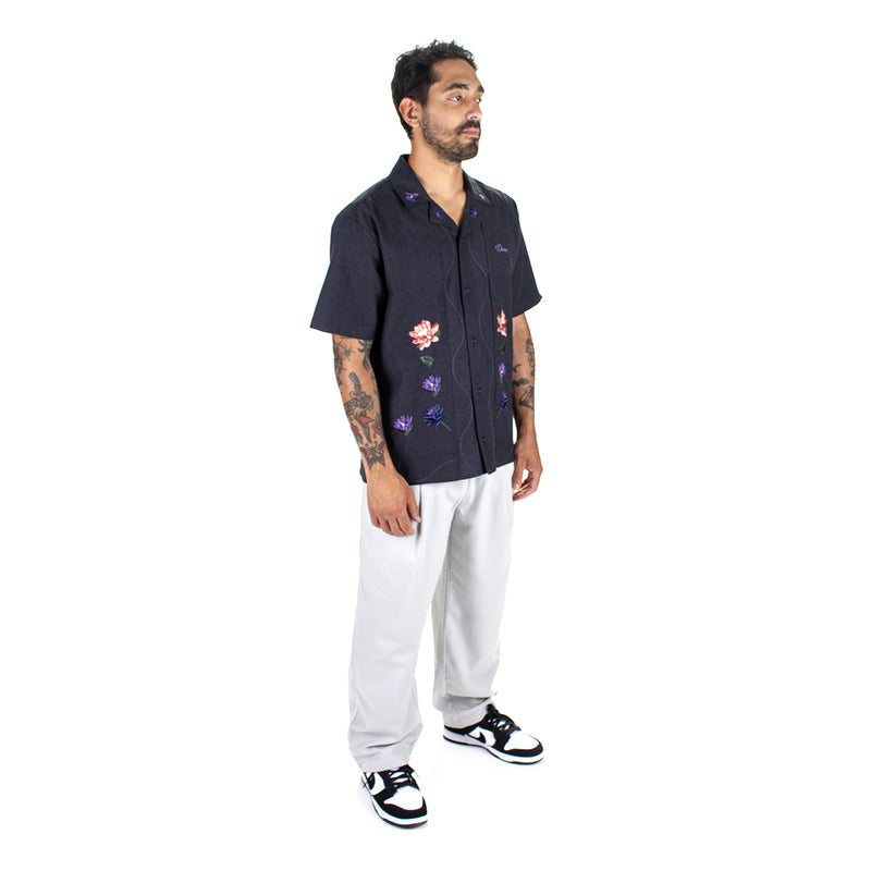 Dime | Pleated Twill Pants  Color : Light Grey
