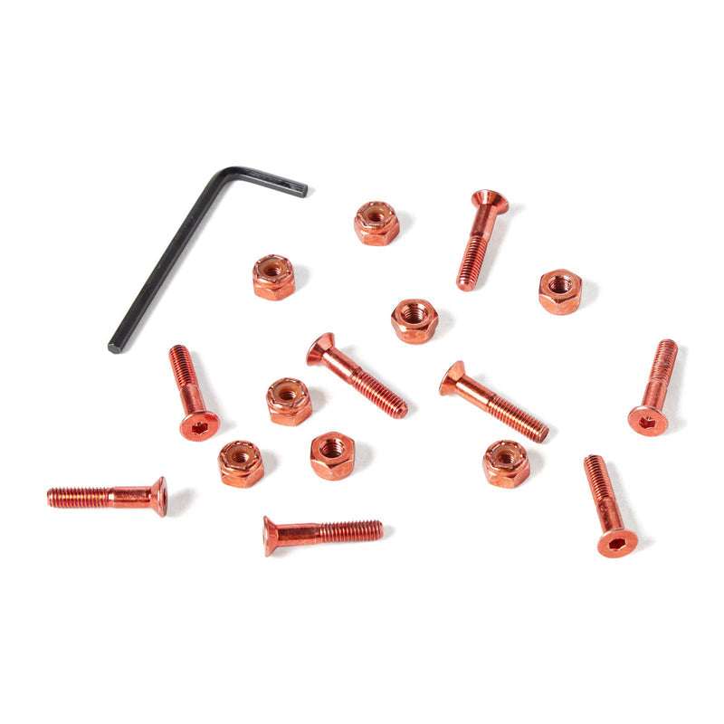 Pocha World Party Allen Hardware - Red - 1"