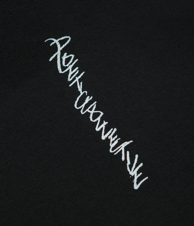 Poetic Collective Arm Outlines Hoodie in Black