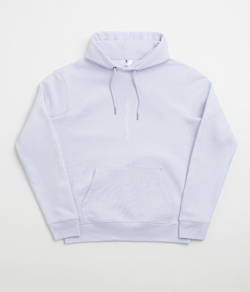 Poetic Collective Arm Outlines Hoodie in Purple