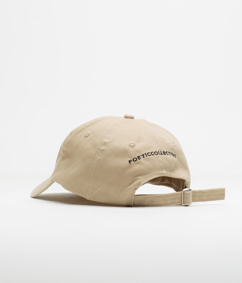 Poetic Collective Art Cap in Beige and Black