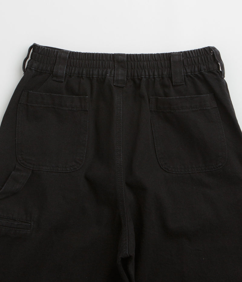 Poetic Collective Split Pants in Black Denim Wash