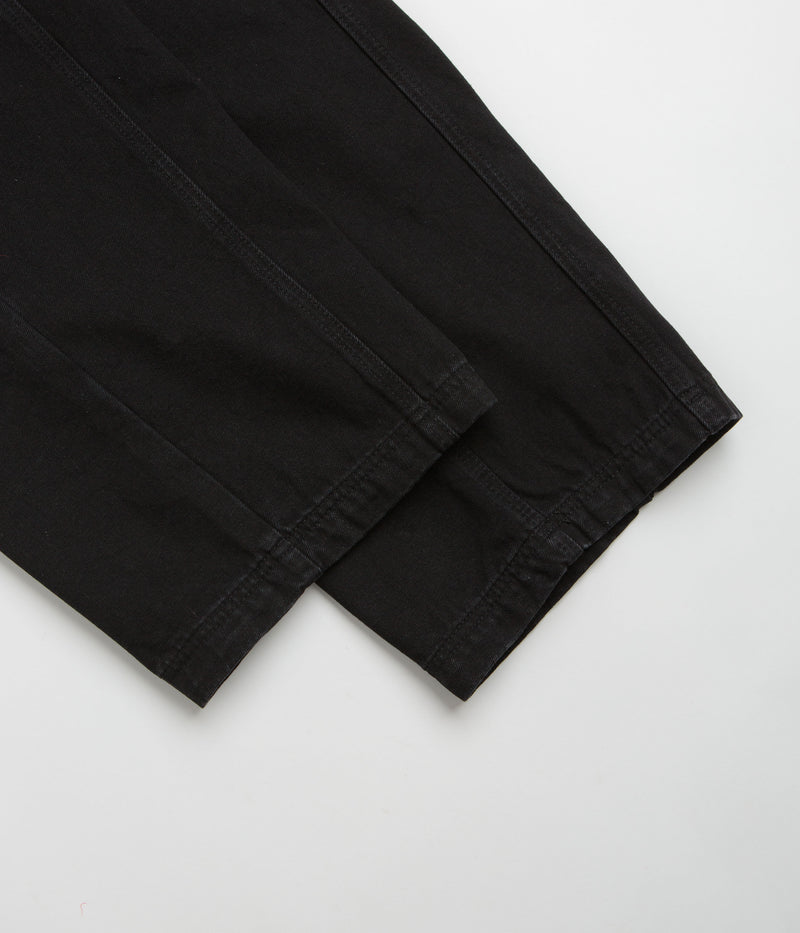 Poetic Collective Split Pants in Black Denim Wash