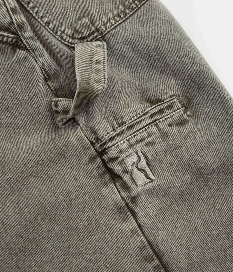 Poetic Collective Split Pants in Grey Denim Wash