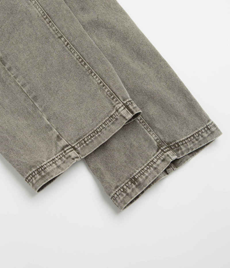 Poetic Collective Split Pants in Grey Denim Wash