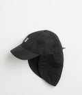 Poetic Collective Sun Flap Cap in Black
