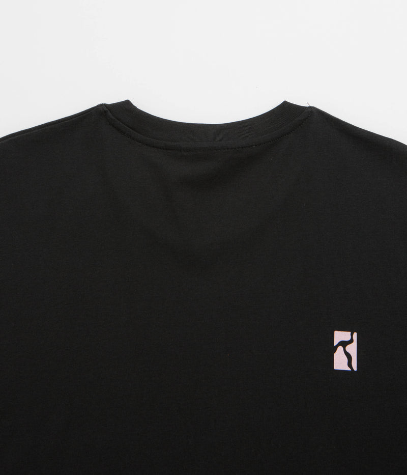Poetic Collective Three Prints T-Shirt in Black