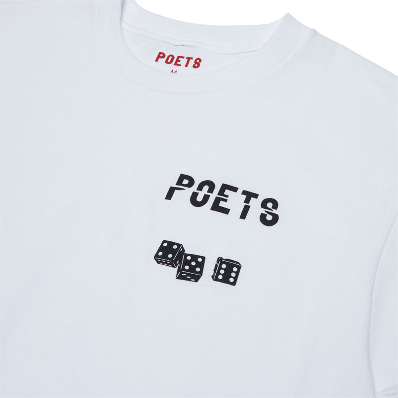 Poets Cee-Lo Screened T-Shirt - White