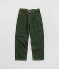 Polar 93 Denim Jeans in Chartreuse and Blue