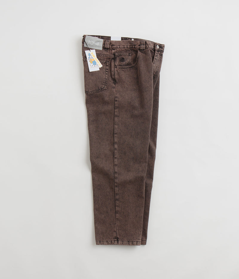 Polar 93 Denim Jeans in Mud Brown