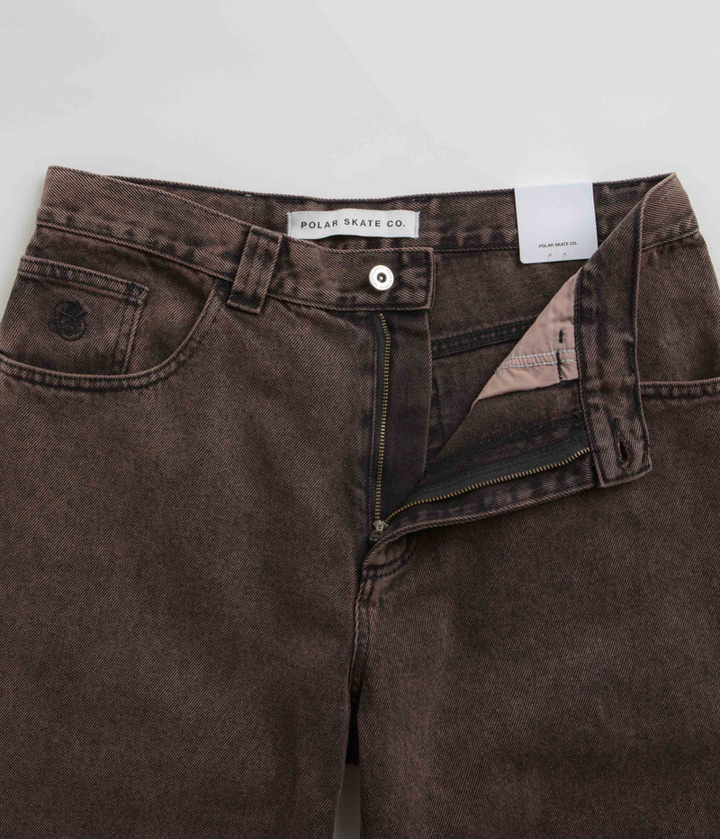Polar 93 Denim Jeans in Mud Brown