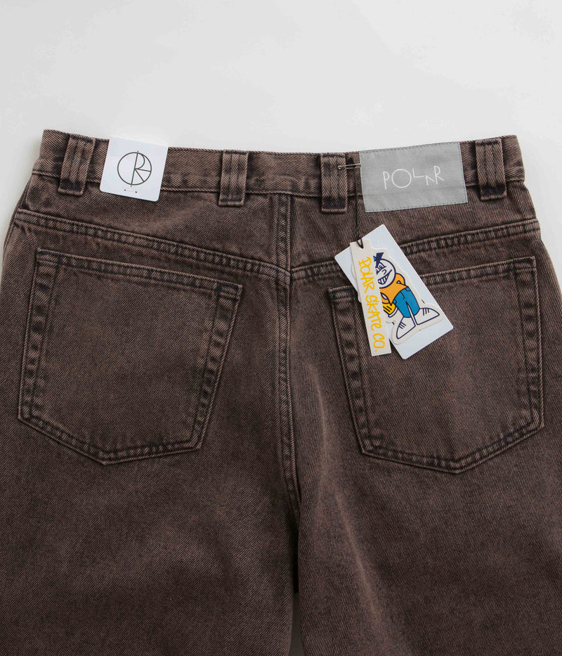 Polar 93 Denim Jeans in Mud Brown