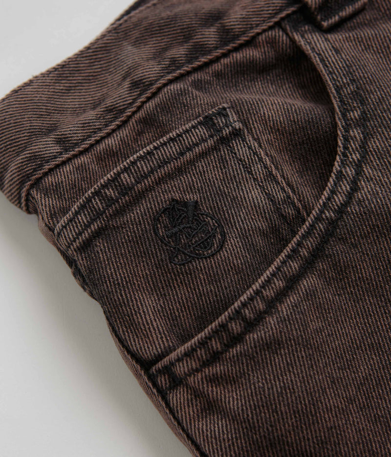 Polar 93 Denim Jeans in Mud Brown