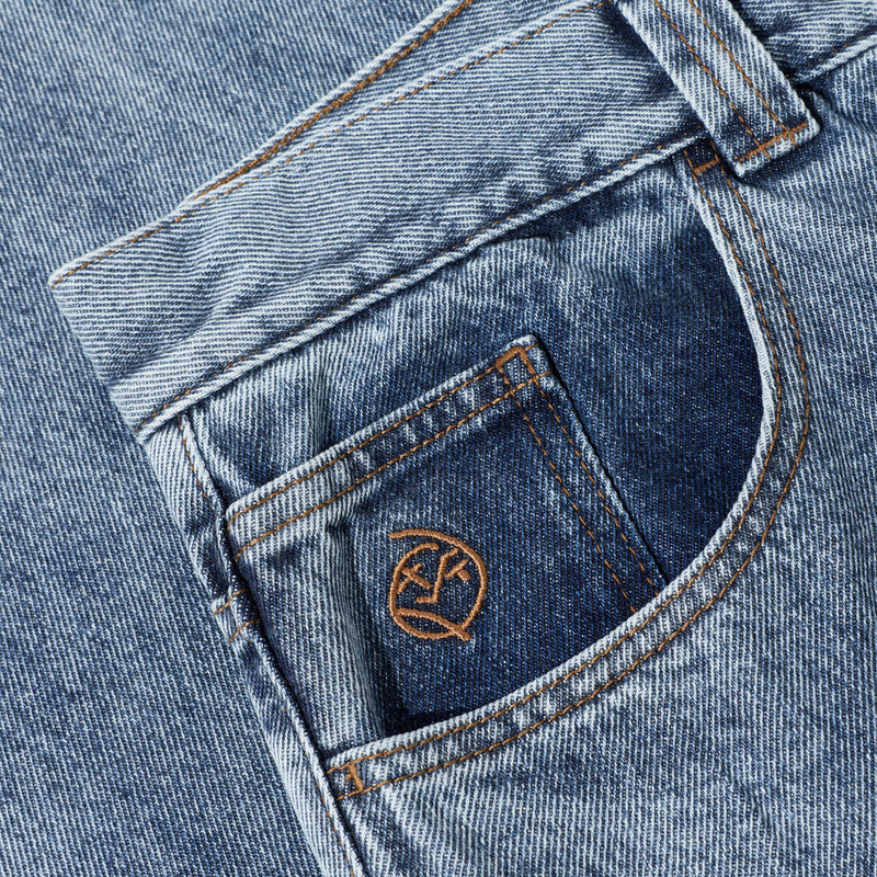 Polar Big Boy Jeans - Heavy Washed Blue