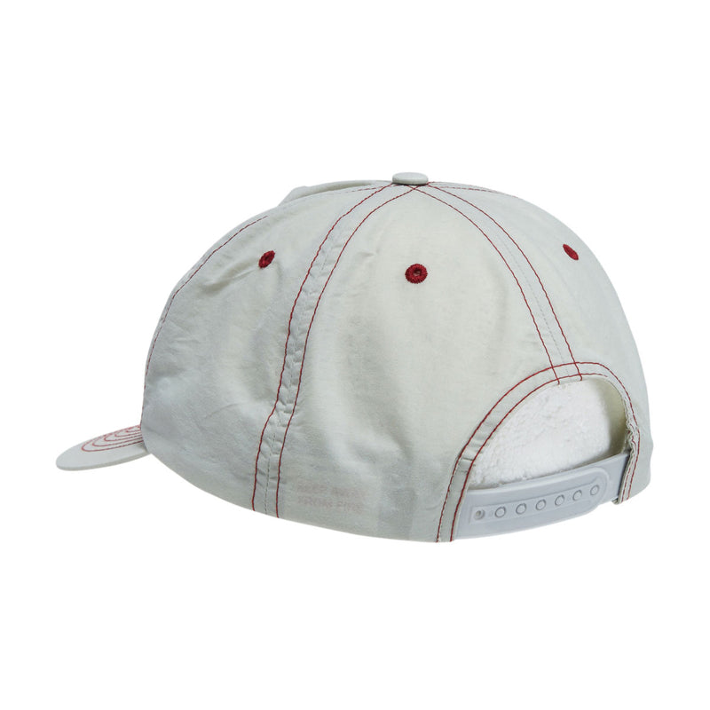 Polar Earl Hat - Oyster/Bordeaux