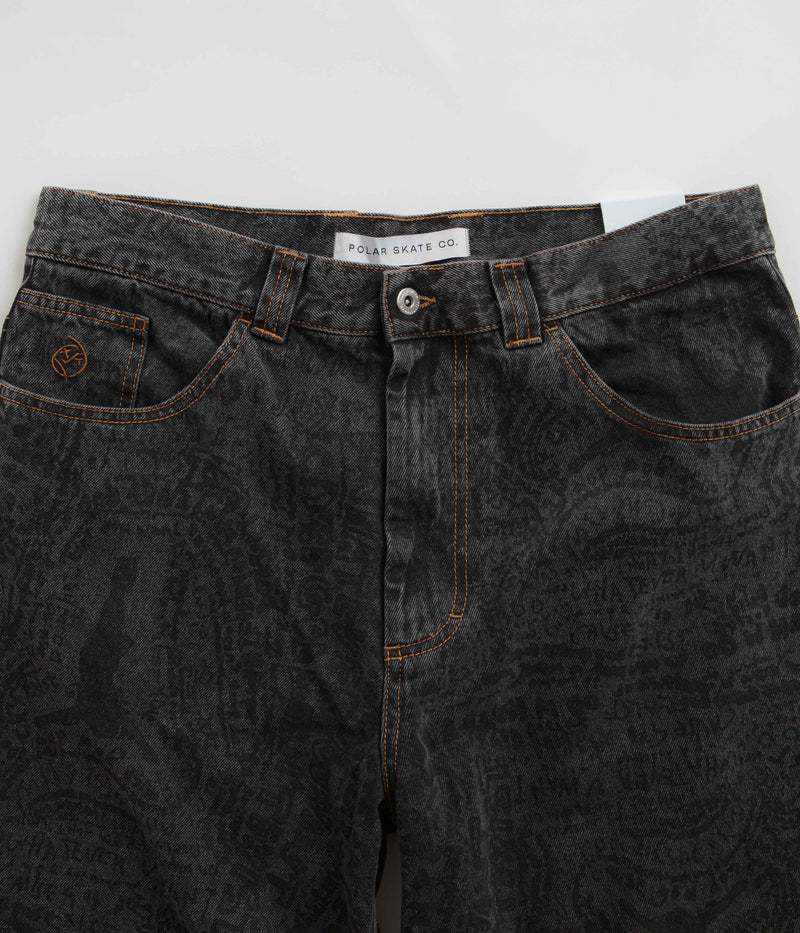 Polar Exist Big Boy Jeans in Washed Black