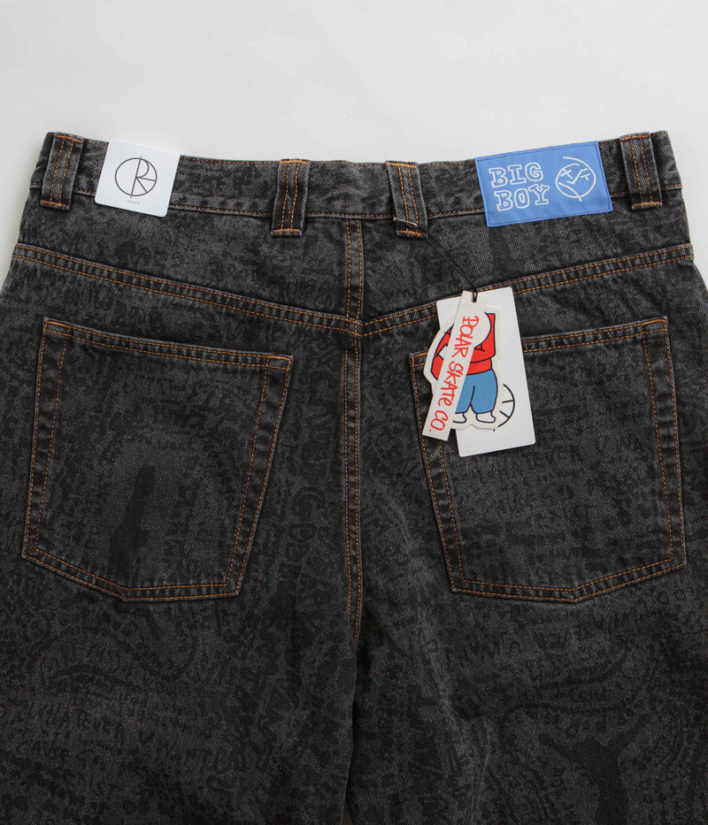 Polar Exist Big Boy Jeans in Washed Black