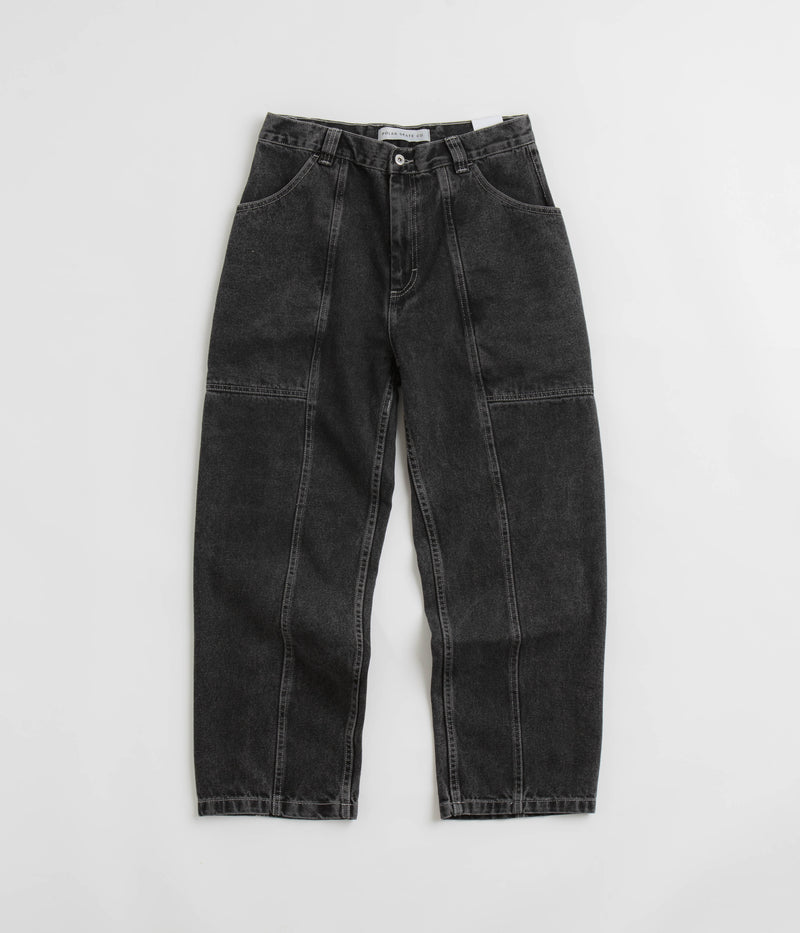 Polar Jiro Pants in Silver Black