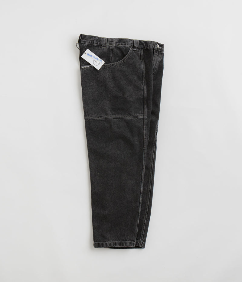 Polar Jiro Pants in Silver Black