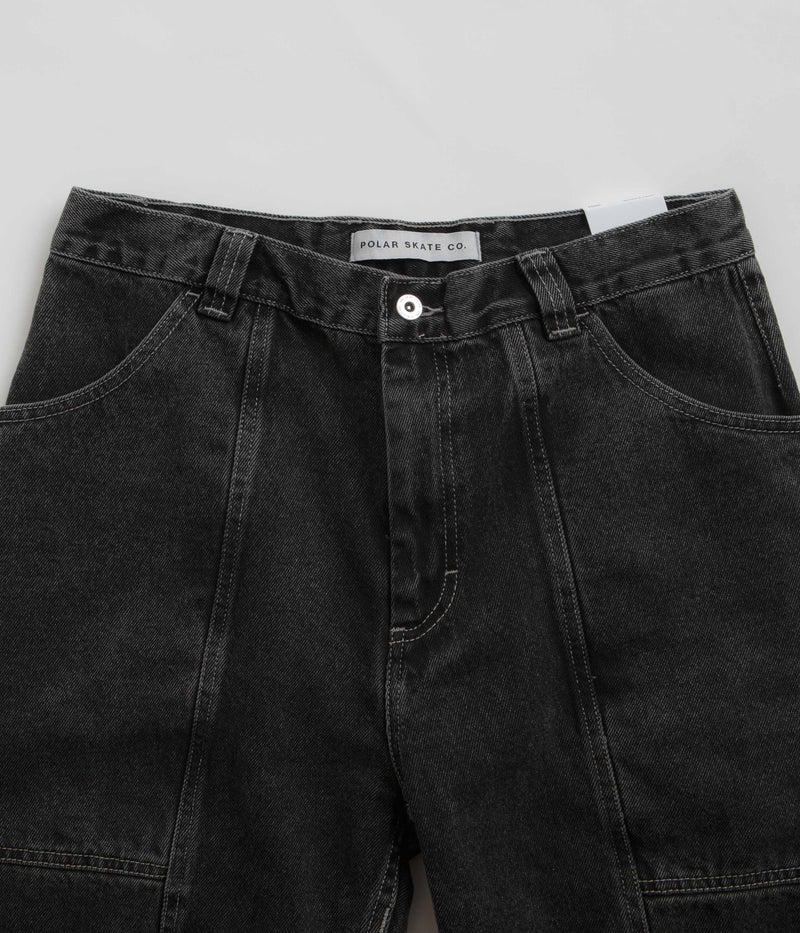 Polar Jiro Pants in Silver Black