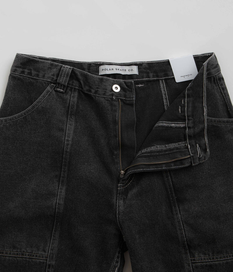 Polar Jiro Pants in Silver Black
