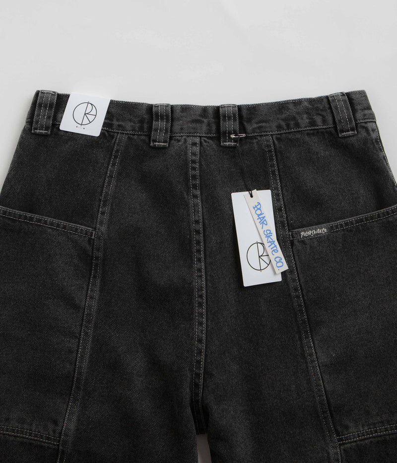 Polar Jiro Pants in Silver Black