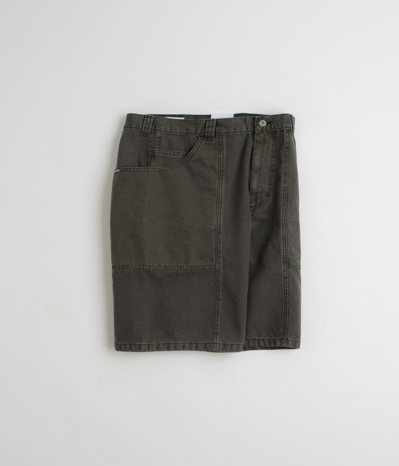 Polar Jiro Shorts in Dirty Black