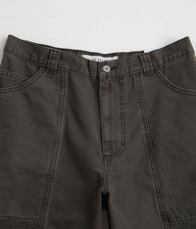 Polar Jiro Shorts in Dirty Black
