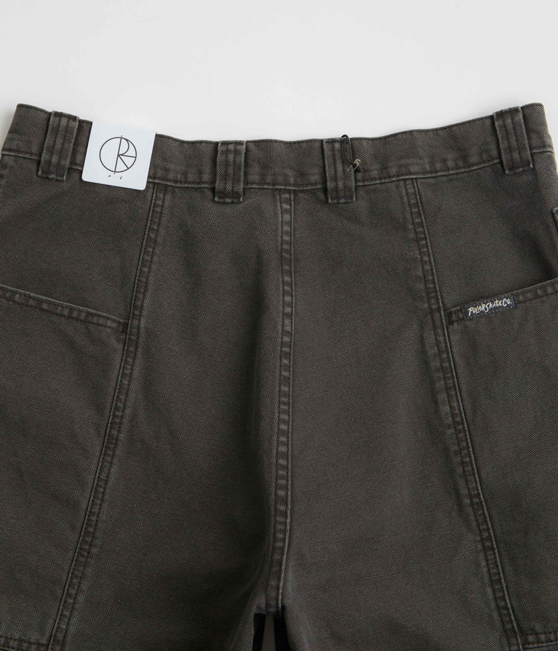 Polar Jiro Shorts in Dirty Black