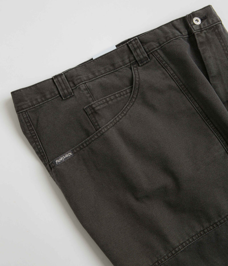 Polar Jiro Shorts in Dirty Black