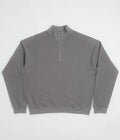 Polar Pique Half Zip Shirt in Grey