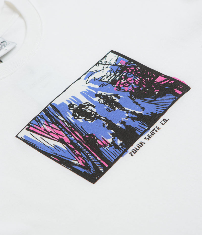 Polar Running T-Shirt in White