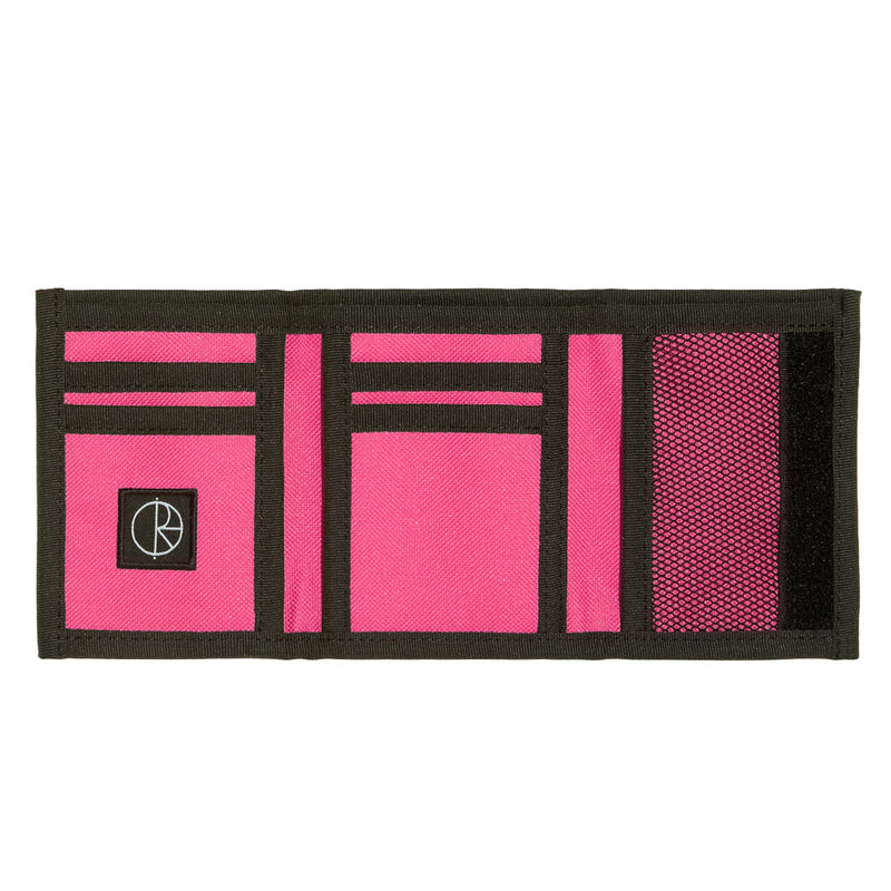 Polar Script Logo Key Wallet - Black/Pink