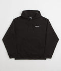 Polar Surf Logo Dave Hoodie in Black