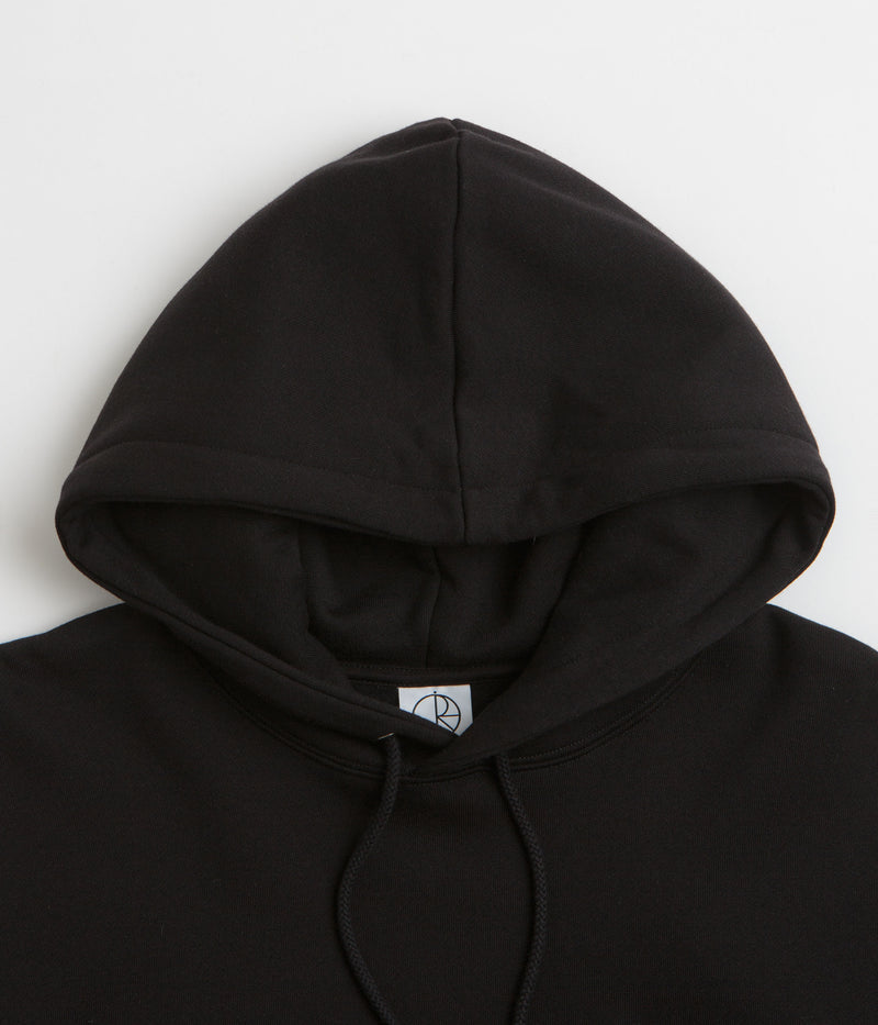 Polar Surf Logo Dave Hoodie in Black