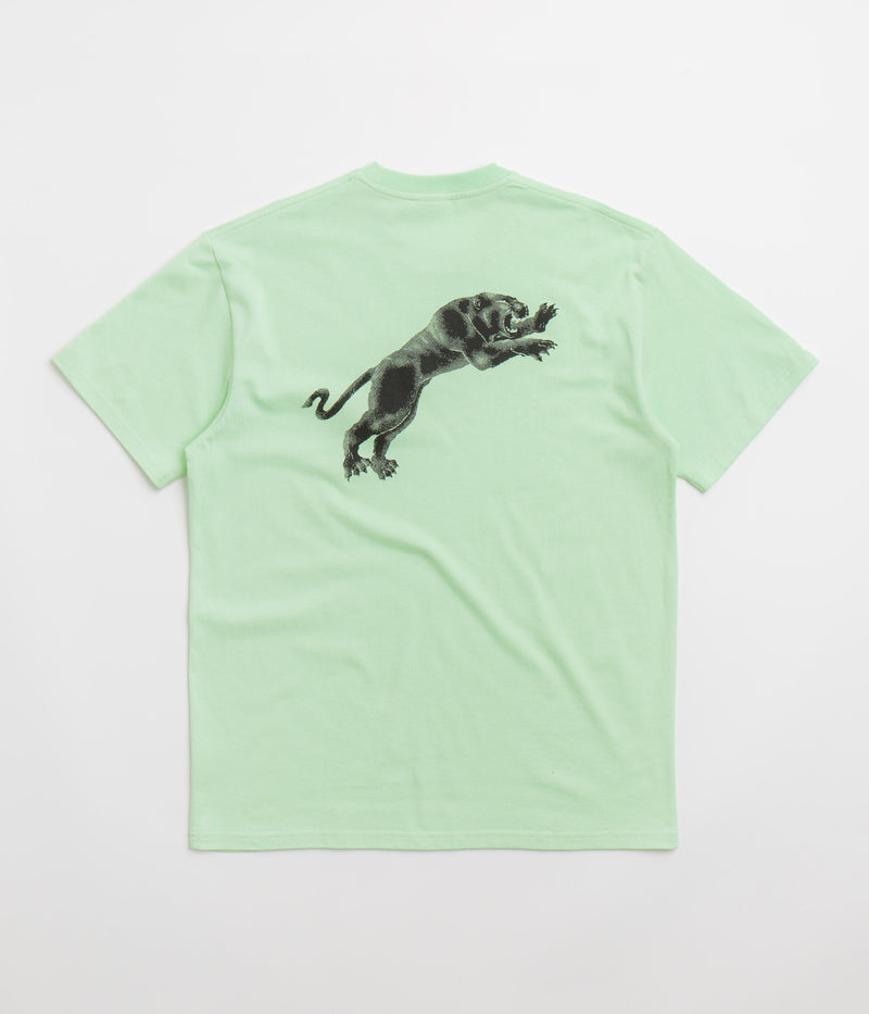 Polar Tape and Panther T-Shirt in Mint Green