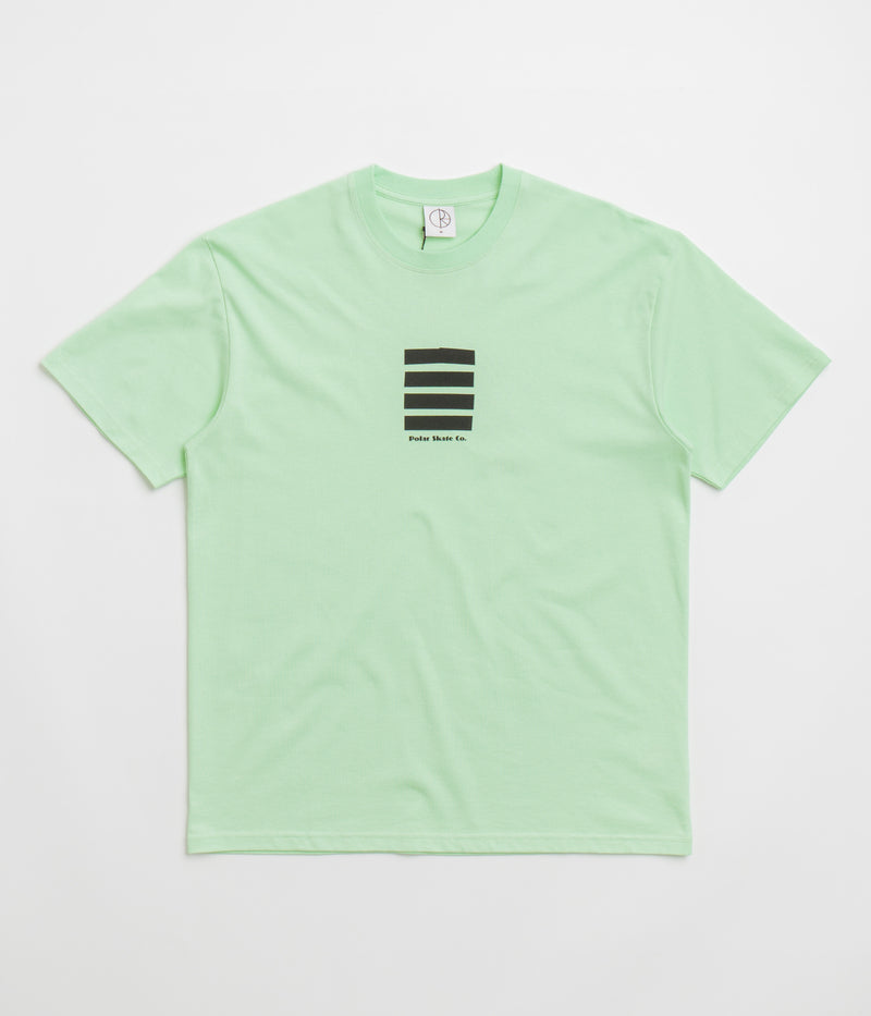 Polar Tape and Panther T-Shirt in Mint Green
