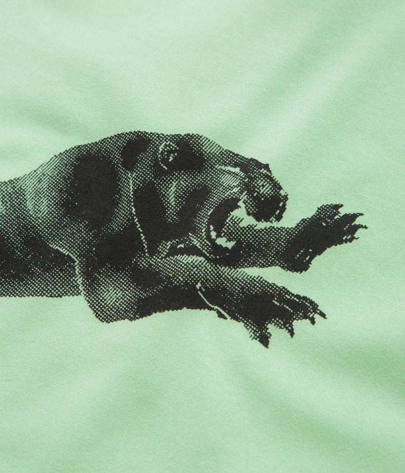 Polar Tape and Panther T-Shirt in Mint Green