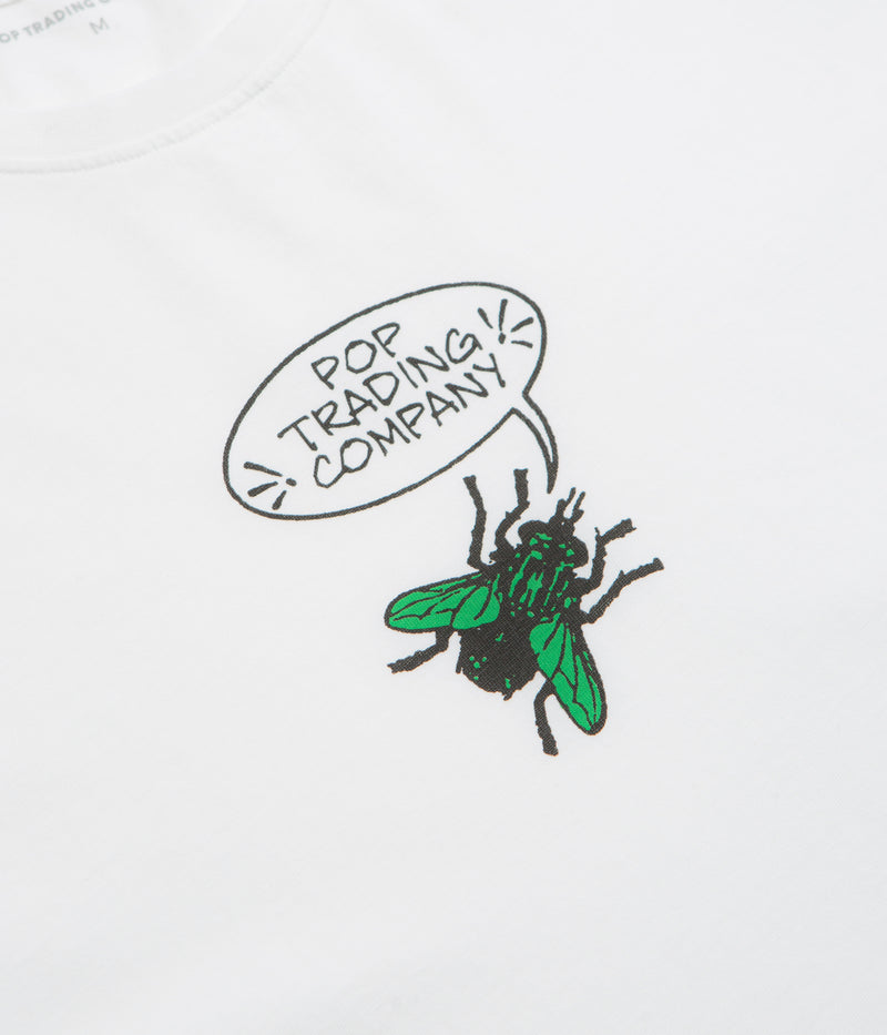 Pop Trading Company Fly T-Shirt in White