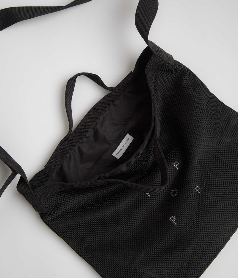 Pop Trading Company Side Bag in Black