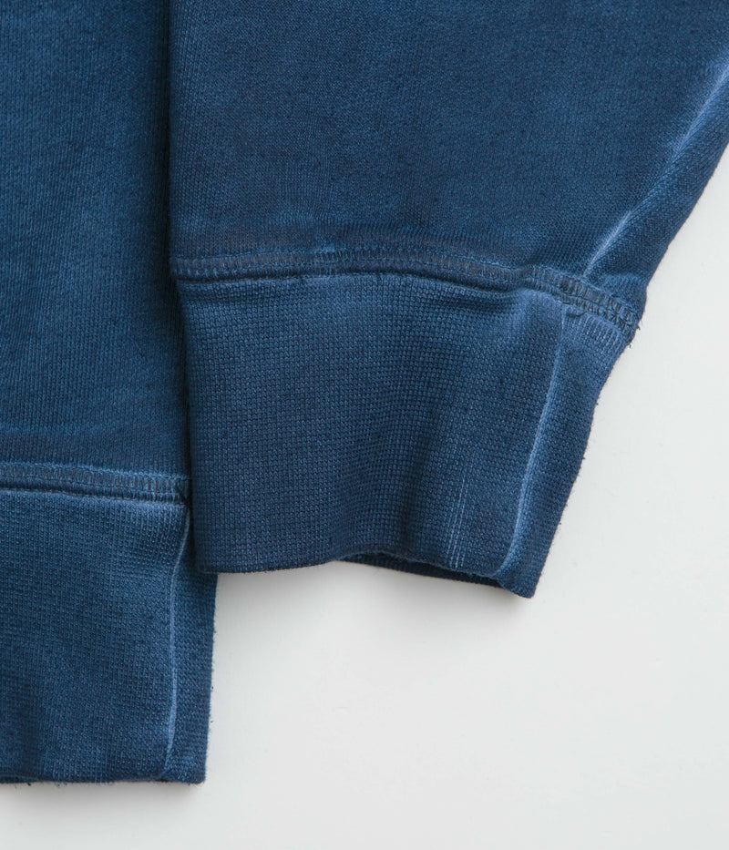 Pop Trading Company Stencil Logo Hoodie in Navy