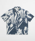 Pop Trading Company Tulip Short Sleeve Shirt in Navy